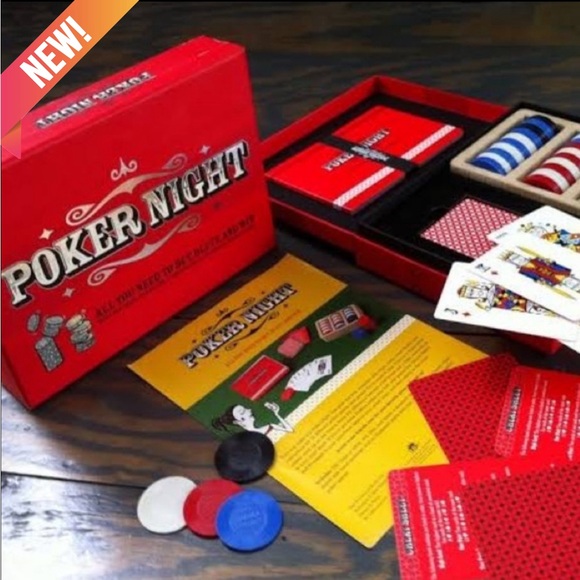 NEW ~ Poker Night ~ All You Need to Bet, Bluff, and Win ~ Never Used - Picture 1 of 16